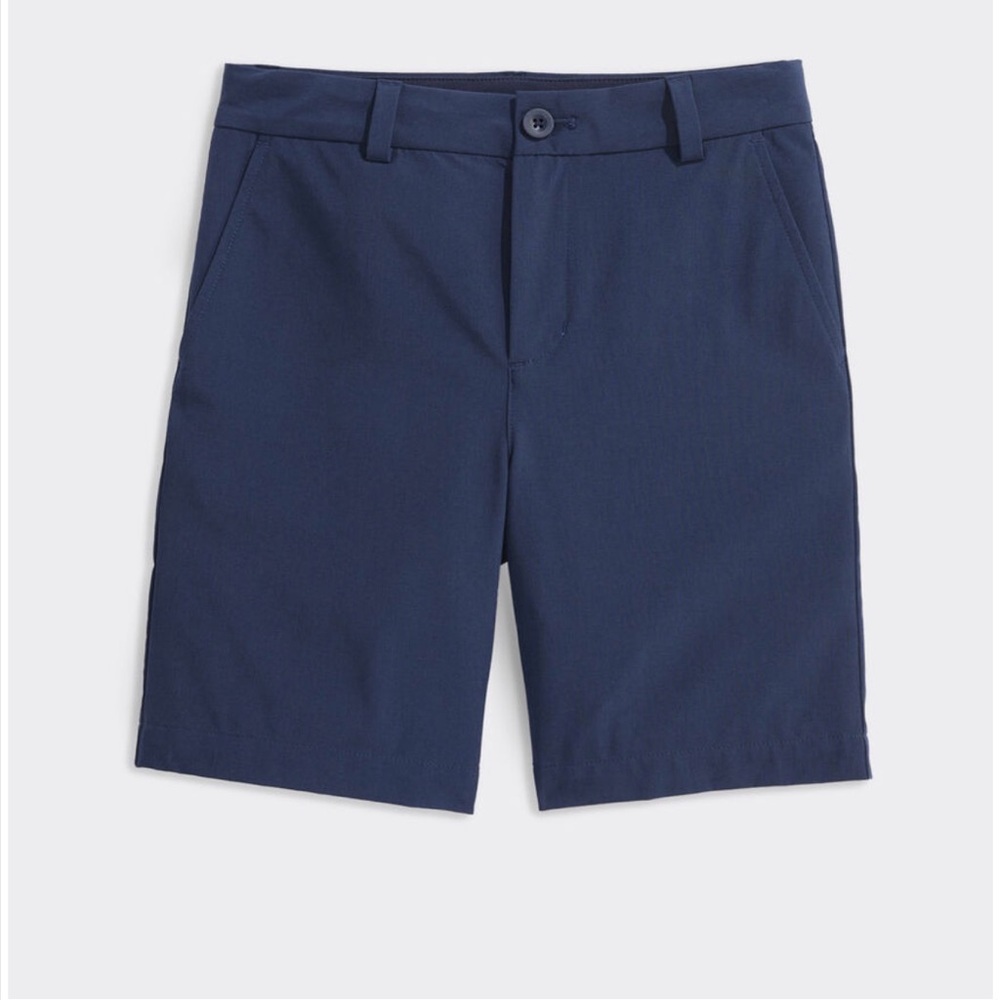 Vineyard Vines Boys' Performance Lightweight Shorts size 18 in Blue Blazer